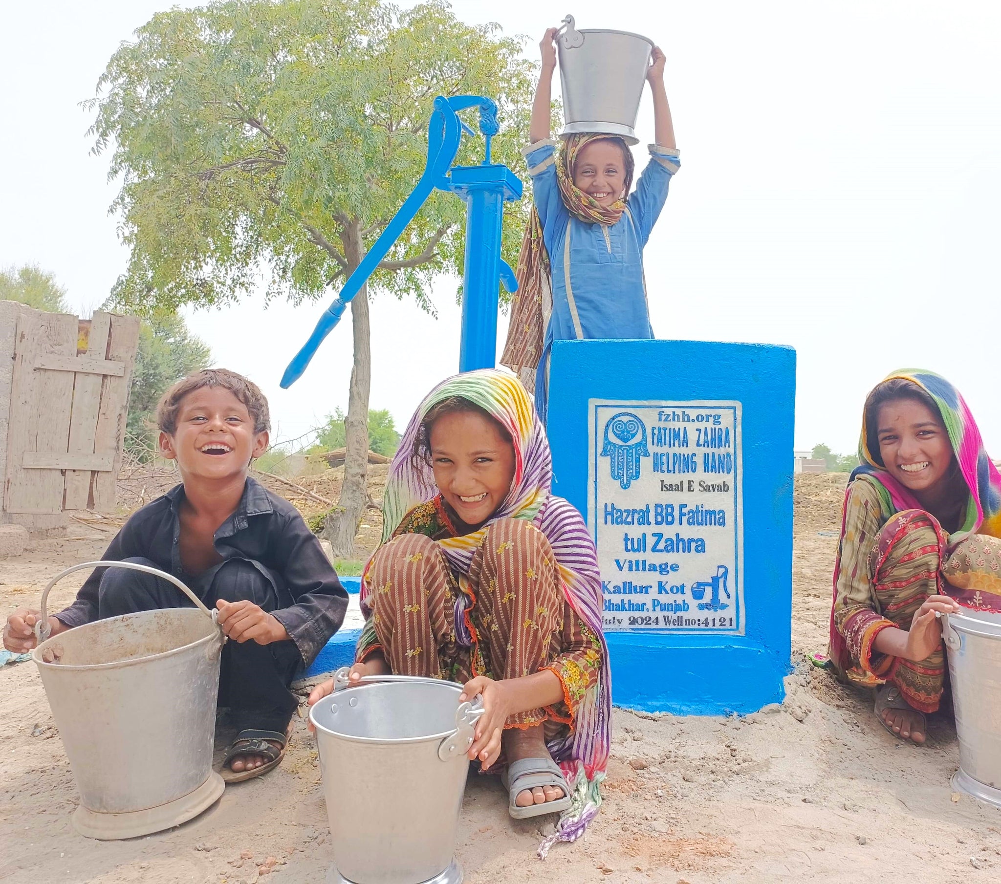 Punjab, Pakistan – Hazrat BB Fatima tul Zahra – FZHH Water Well# 4121 ...