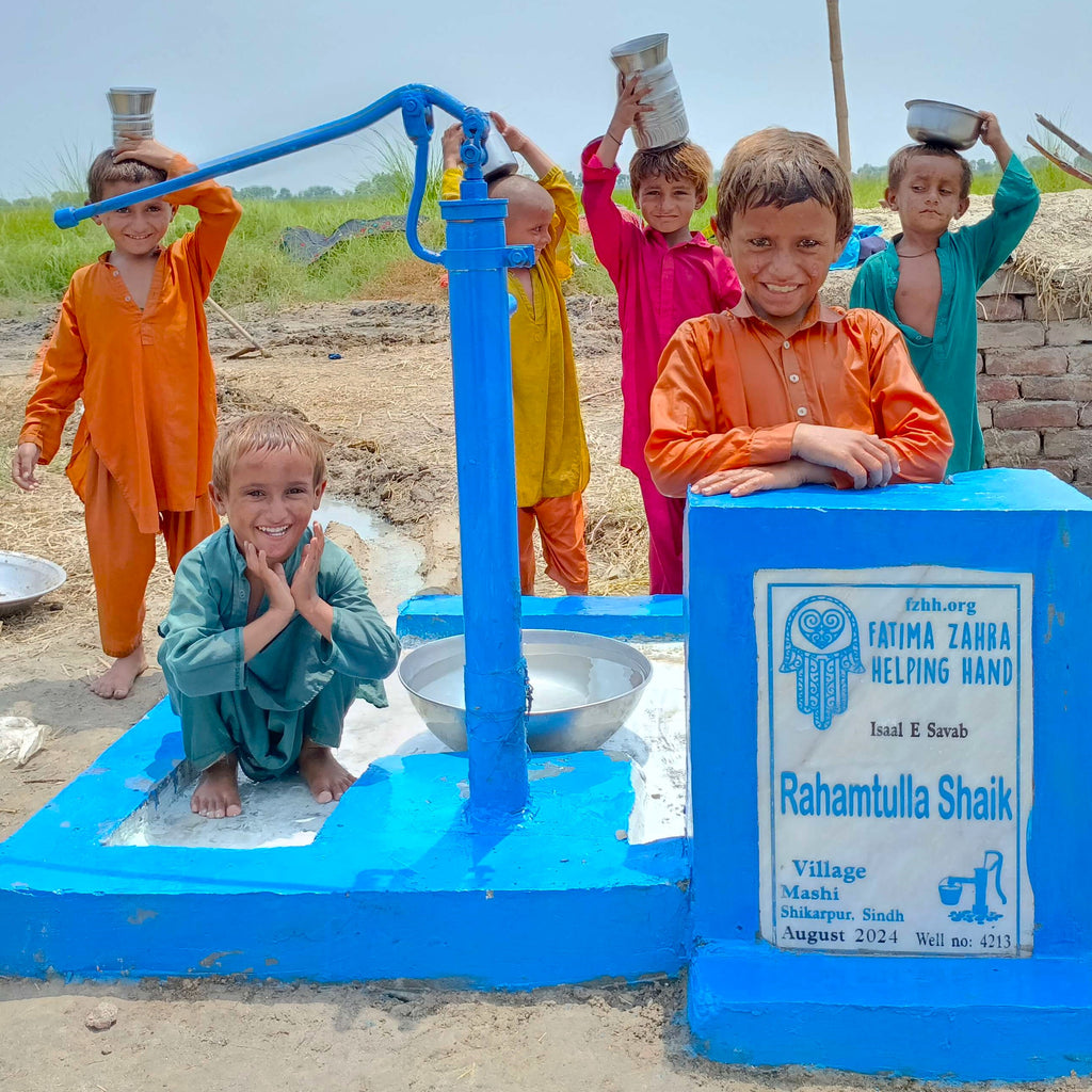 Sindh, Pakistan – Rahamtulla Shaik – FZHH Water Well# 4213
