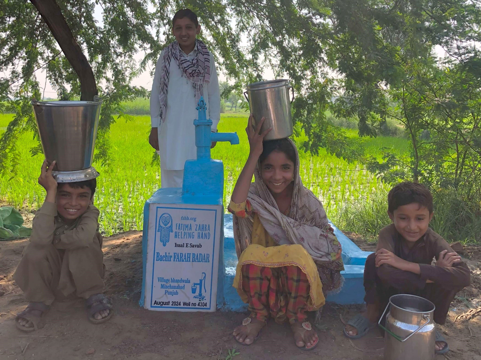 Punjab, Pakistan – Bachir FARAH BADAR – FZHH Water Well# 4304– USA FZHH ...