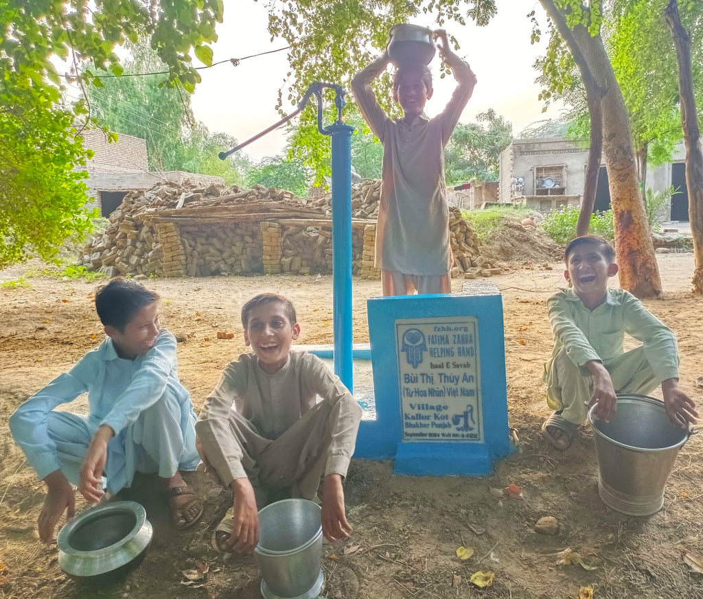 Punjab, Pakistan – Bùi Thị Thúy An (Từ Hoa Nhẫn) Việt Nam – FZHH Water Well# 4422