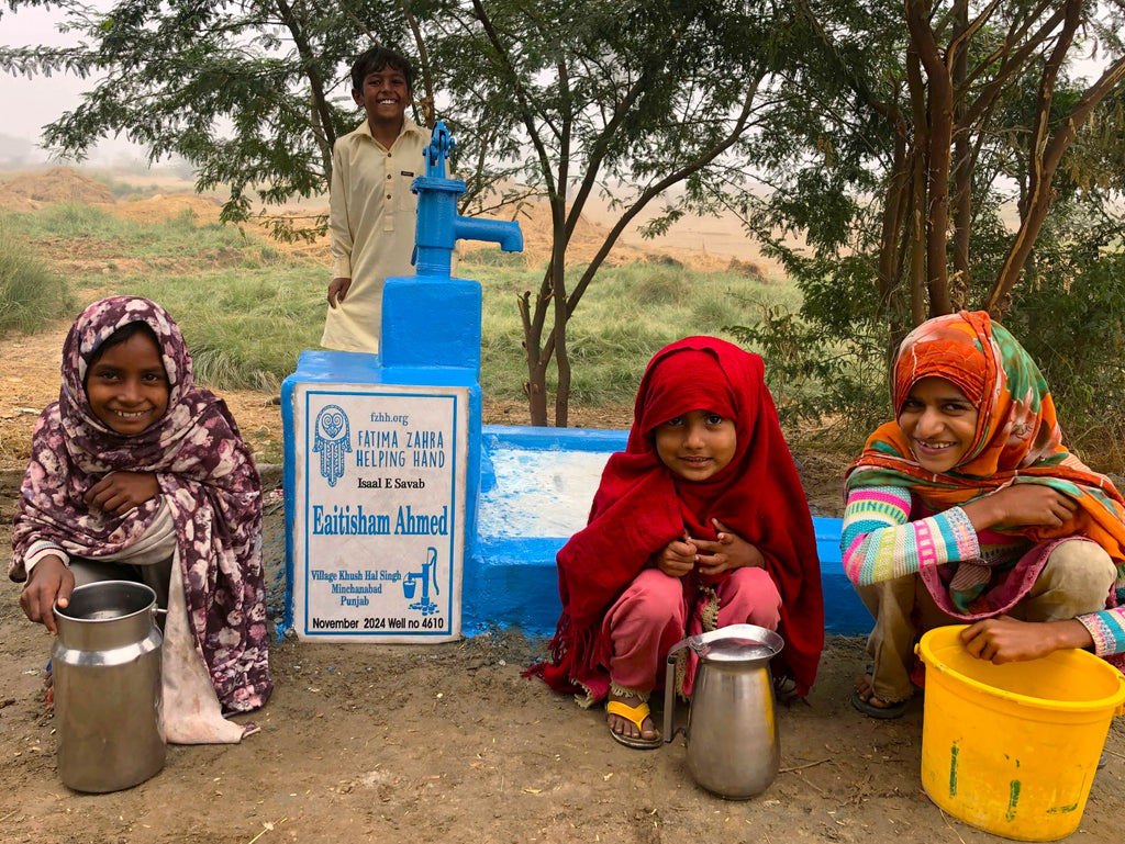 Punjab, Pakistan – Eaitisham Ahmed – FZHH Water Well# 4610