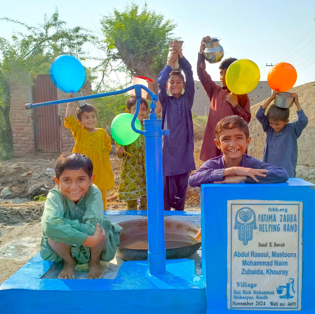 Sindh, Pakistan – Abdul Rasoul, Mastoora Mohammad Naim Zubaida, Khouray – FZHH Water Well# 4695