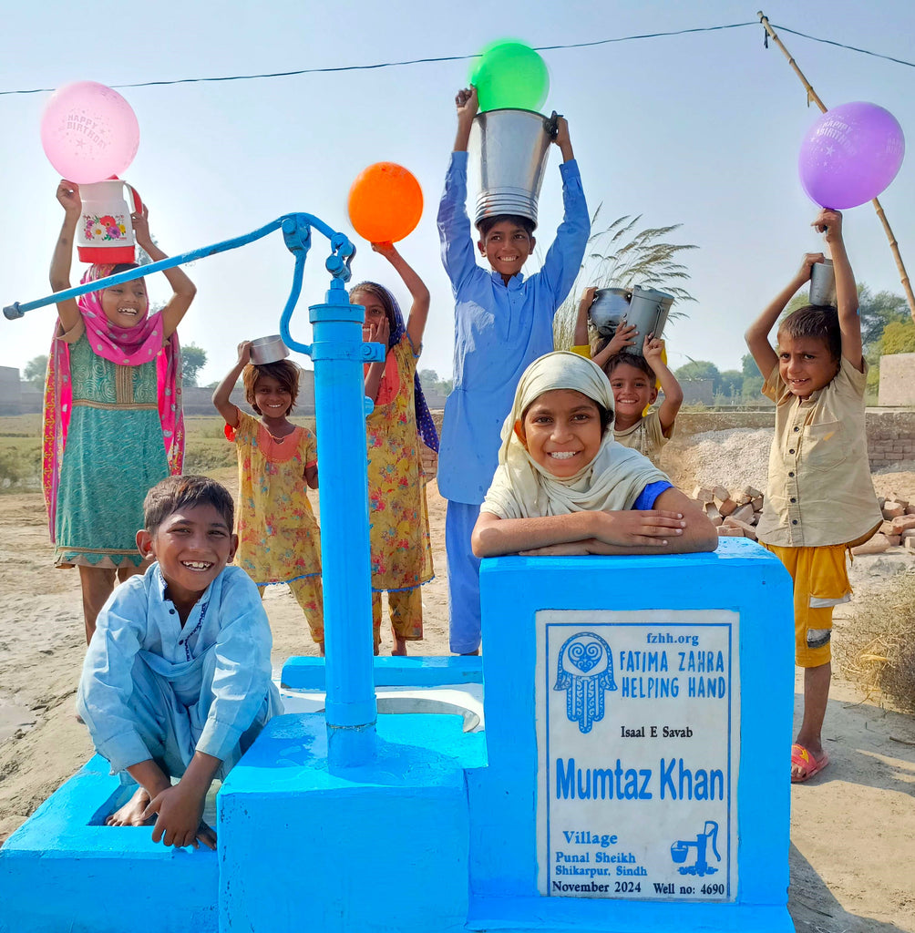 Sindh, Pakistan – Mumtaz Khan – FZHH Water Well# 4690