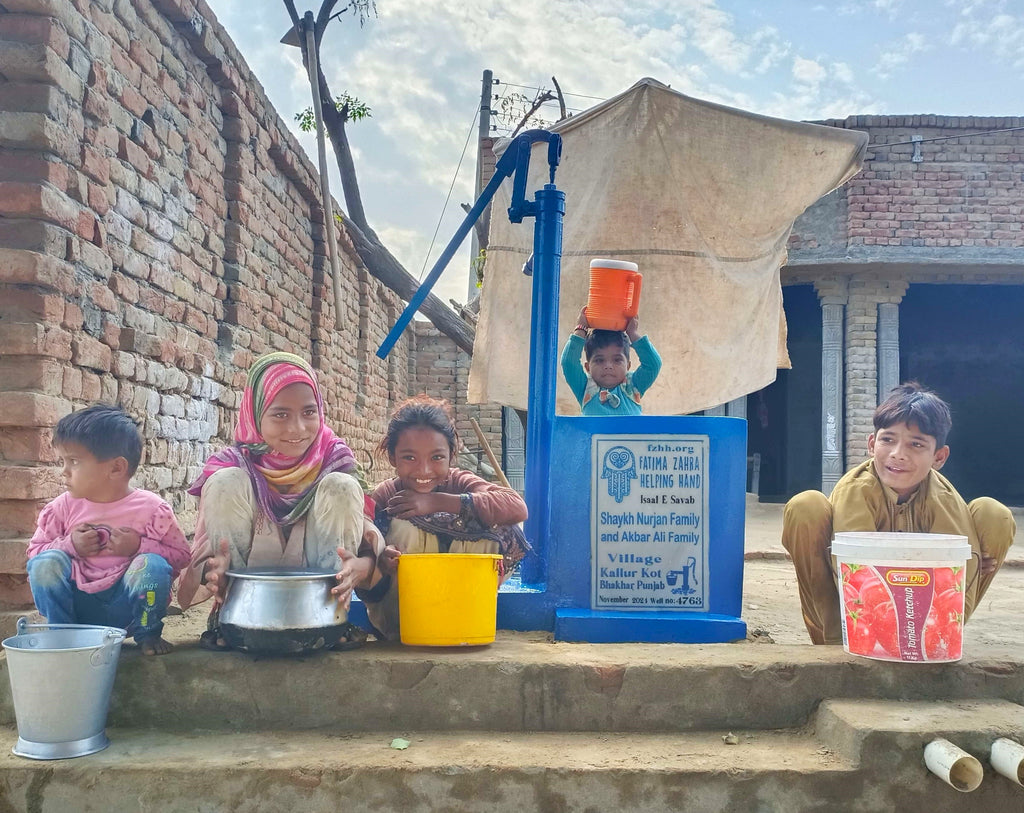 Punjab, Pakistan – Shaykh Nurjan Family and Akbar Ali Family – FZHH Water Well# 4763