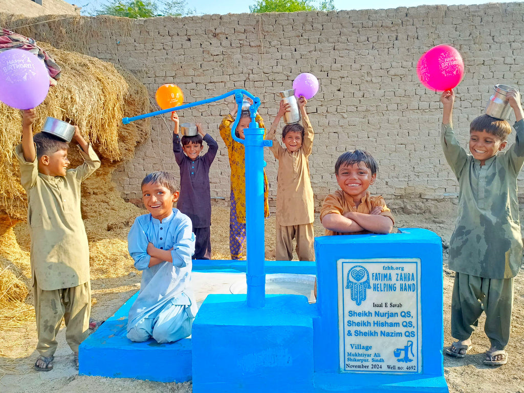 Sindh, Pakistan – Sheikh Nurjan QS, Sheikh Hisham QS & Sheikh Nizam QS – FZHH Water Well# 4692