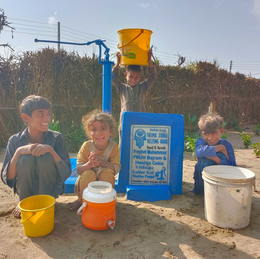 Punjab, Pakistan – Prophet Muhammad PBUH Bajram & Hasnija Cekic – FZHH Water Well# 4739