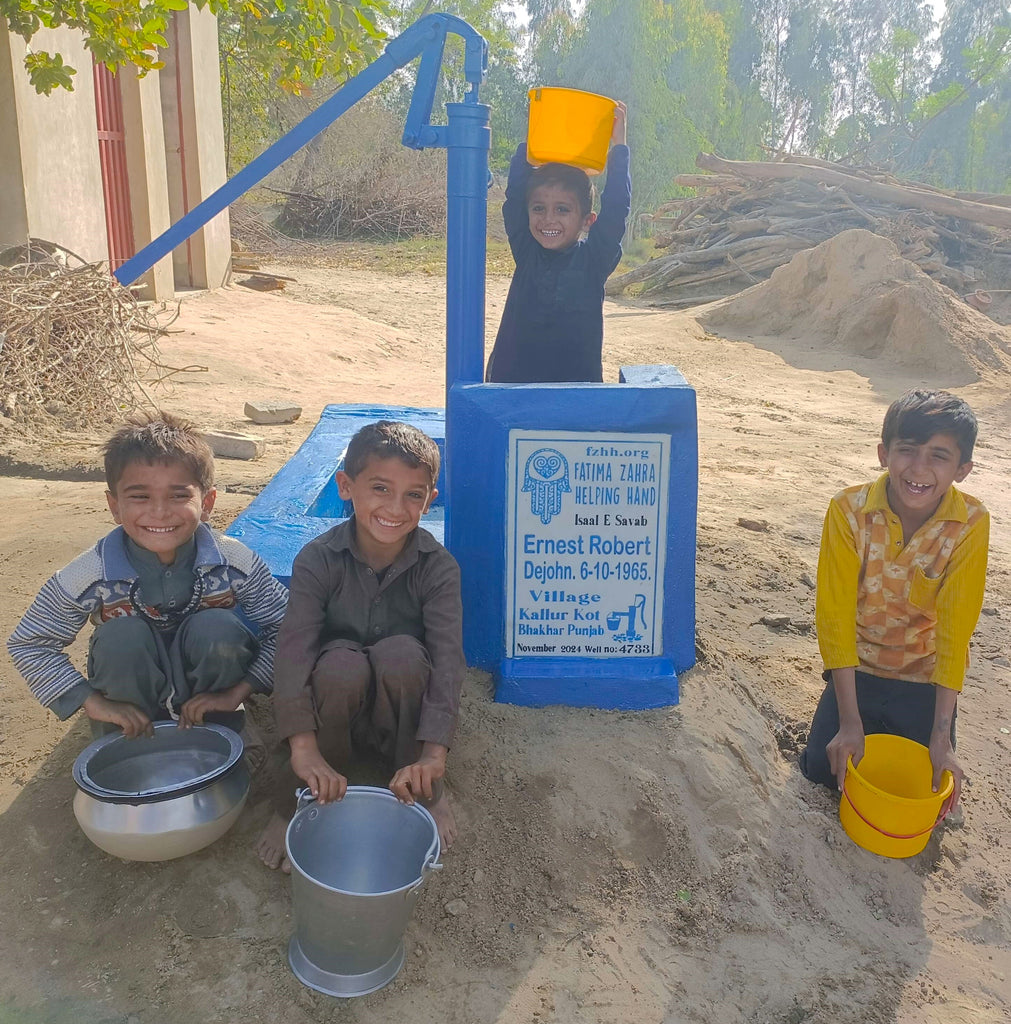 Punjab, Pakistan – Ernest Robert Dejohn. 6-10-1965 – FZHH Water Well# 4733