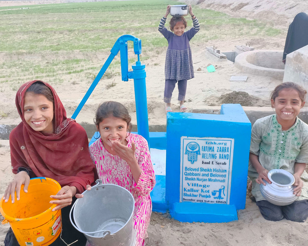 Punjab, Pakistan – Beloved Sheikh Hisham Qabbani and Beloved Sheikh Nurjan Mirahmadi – FZHH Water Well# 4863 Order no. 51855