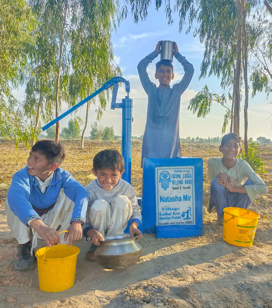 Punjab, Pakistan – Natasha Mir – FZHH Water Well# 4819