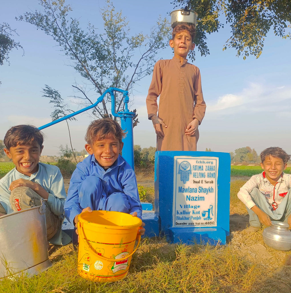 Punjab, Pakistan – Mawlana Shaykh Nazim – FZHH Water Well# 4850 Order no. 51780