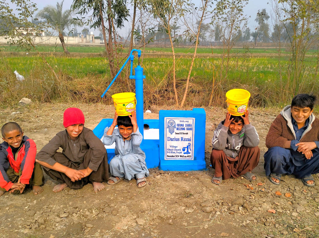 Punjab, Pakistan – Darius Rezai – FZHH Water Well# 4935 Order no 37264