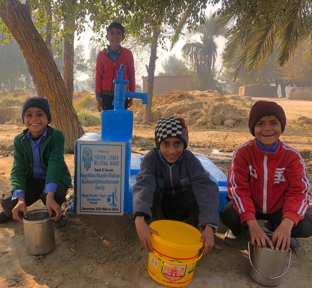 Punjab, Pakistan – Sayyidina Shaykh Hisham Kabbani (Q) from Sarameh Family – FZHH Water Well# 4876  Order no 51939