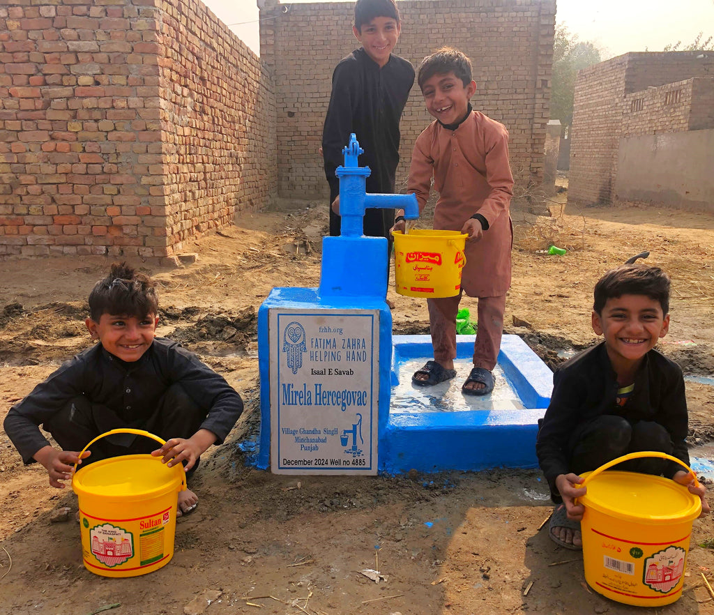 Punjab, Pakistan – Mirela Hercegovac – FZHH Water Well# 4885 Order no 52013