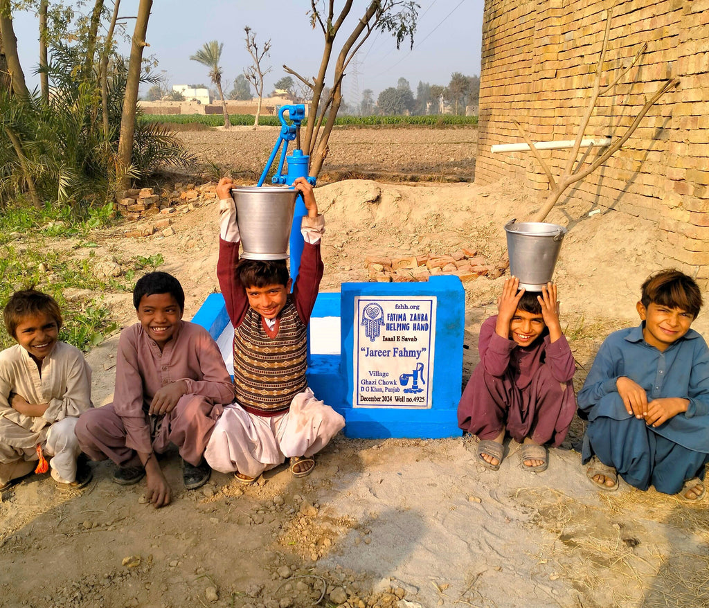 Punjab, Pakistan – "Jareer Fahmy" – FZHH Water Well# 4925 Order no 52665