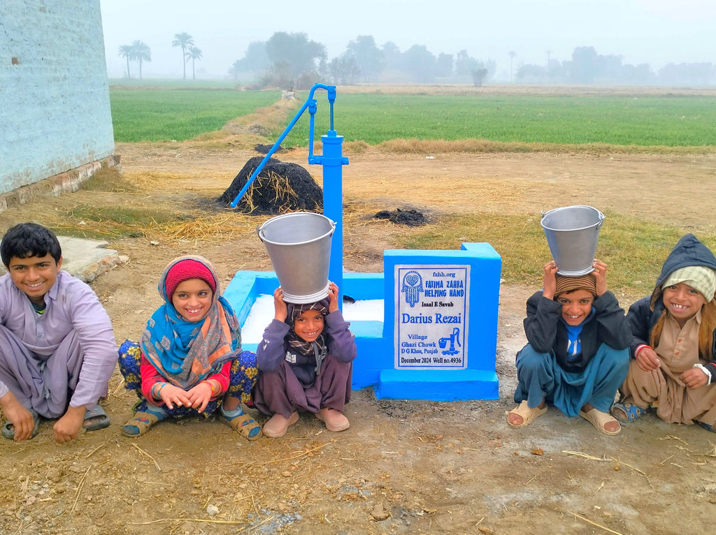 Punjab, Pakistan – Darius Rezai – FZHH Water Well# 4936 Order no 37264