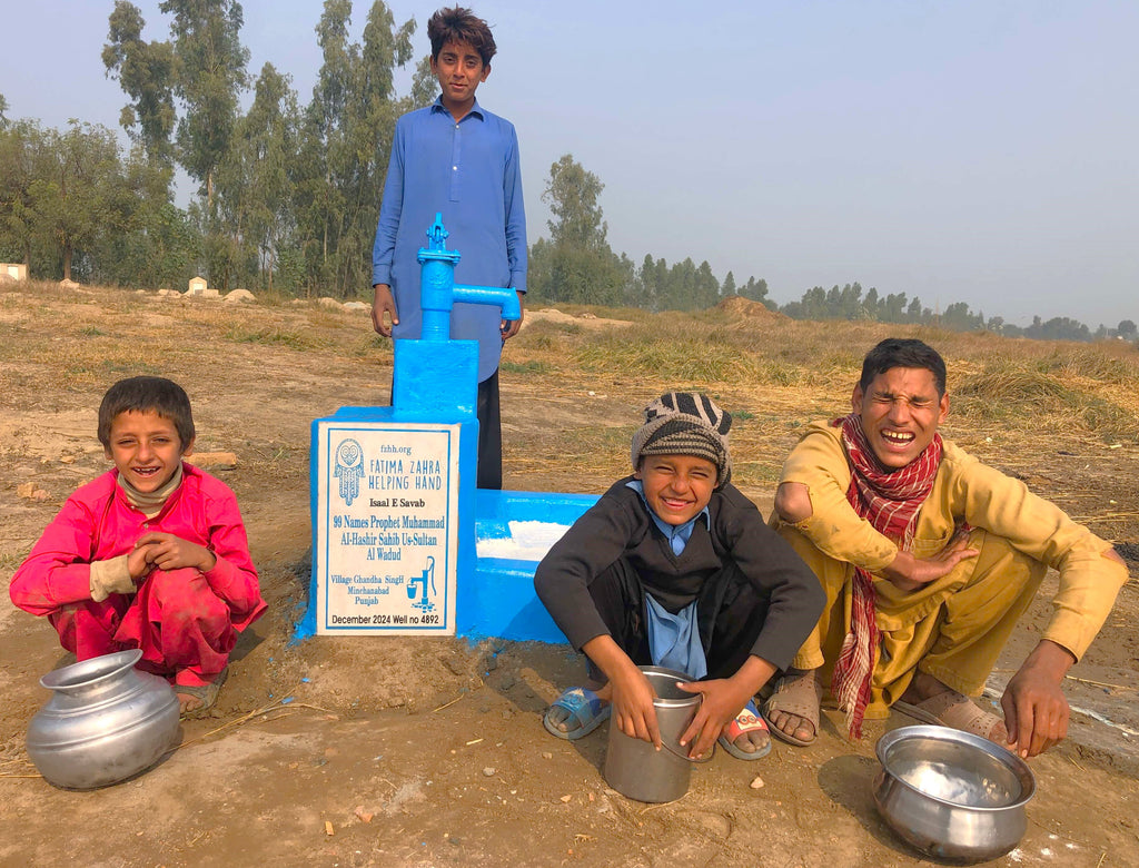 Punjab, Pakistan – 99 Names Prophet Muhammad Al- Hashir Sahib Us- Sultan al Wadud – FZHH Water Well# 4892 Order no 52162