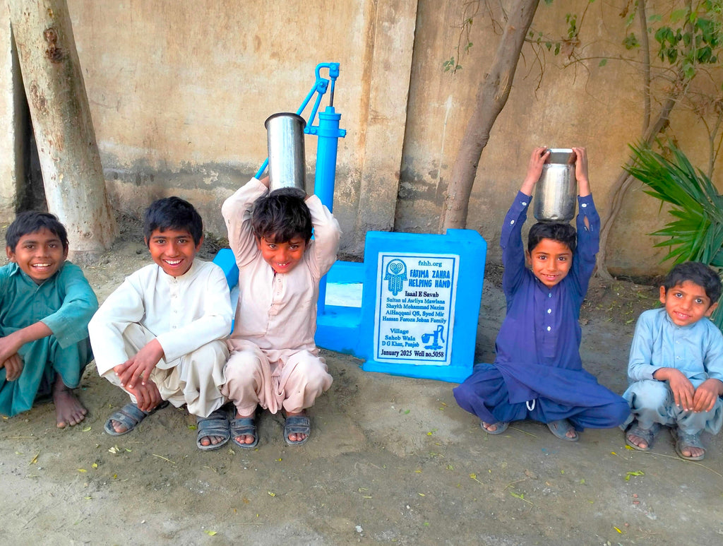 Punjab, Pakistan – Sultan ul Awliya Mawlana Sheikh Mohammad Nazim AlHaqqani QS, Syed Mir Hassan Feroza Jehan Family – USA Order no. XXXXX - Well no 5058