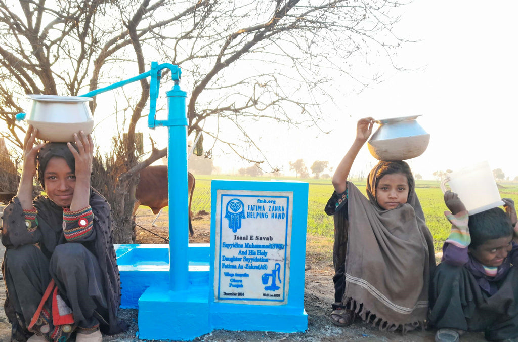 Punjab, Pakistan – Sayyadina Muhammad (SWS) and His Holy Daughter Sayyidatina Fatima Az۔ Zahra (AS) – US Order no. 51649 - Well no 4835