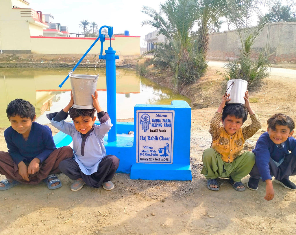 Punjab, Pakistan – Haj Rabih Chaar – US Order no. 53962 - Well no. 5071