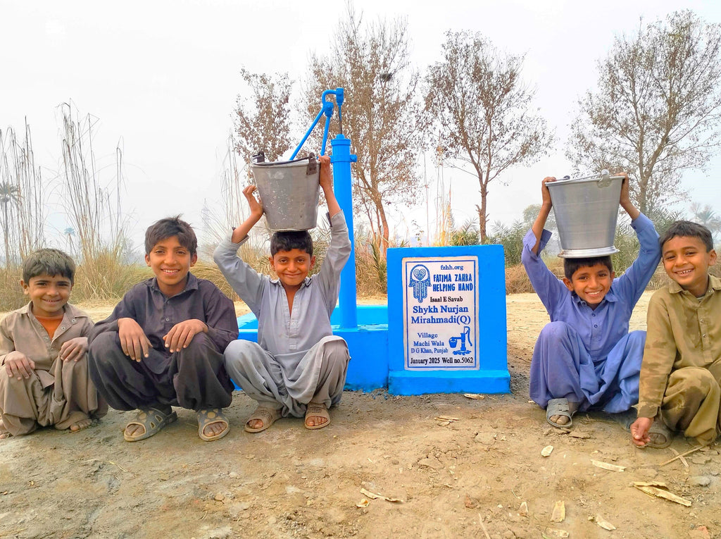 Punjab, Pakistan – Shaykh Nurjan Mirahmadi (Q) – US Order no. 52936 - Well no 5062