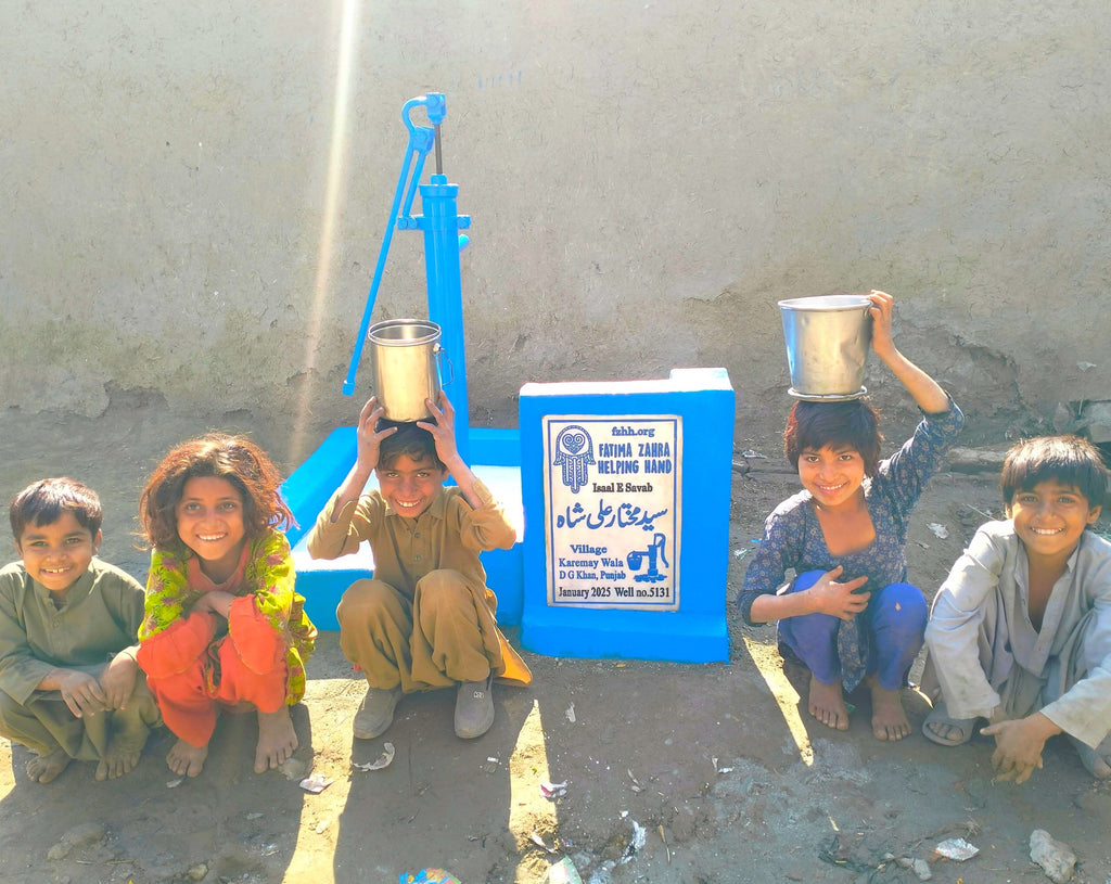 Punjab, Pakistan – سید مختار علی شاہ – PK Order no. XXXXX - Well no. 5131