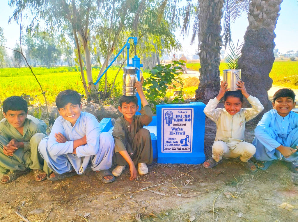 Punjab, Pakistan – Wafaa El-Tawil – CA Order no. 38074 - Well no. 5079