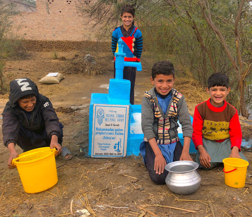 Punjab, Pakistan – Muhammadan Nation, Prophet’s (sav), Fatima Zehra (as) – US Order no. 53101 - Well no. 4987