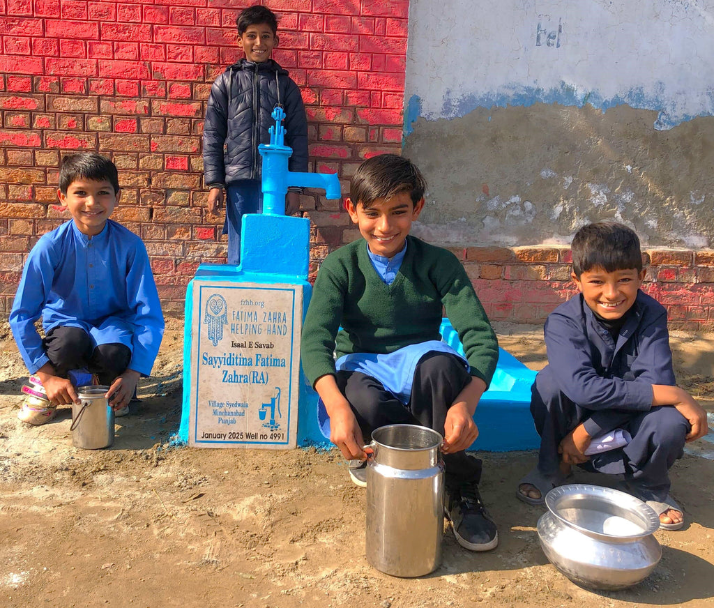 Punjab, Pakistan – Sayyiditina Fatima Zahra (RA) – CA Order no. 37507 - Well no. 4991