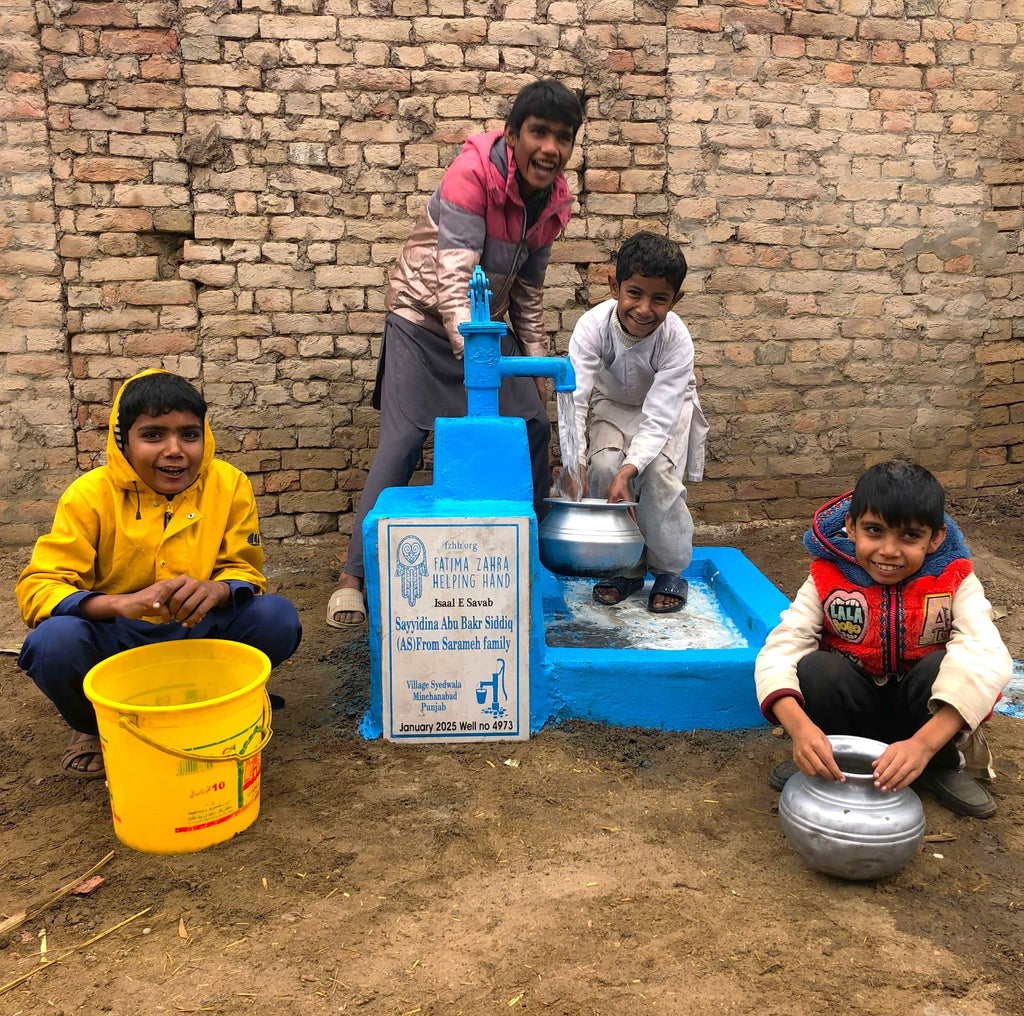 Punjab, Pakistan – Sayyidina Abu Bakr Siddiq (as) from Sarameh Family – US Order no. 53052 - Well no. 4973