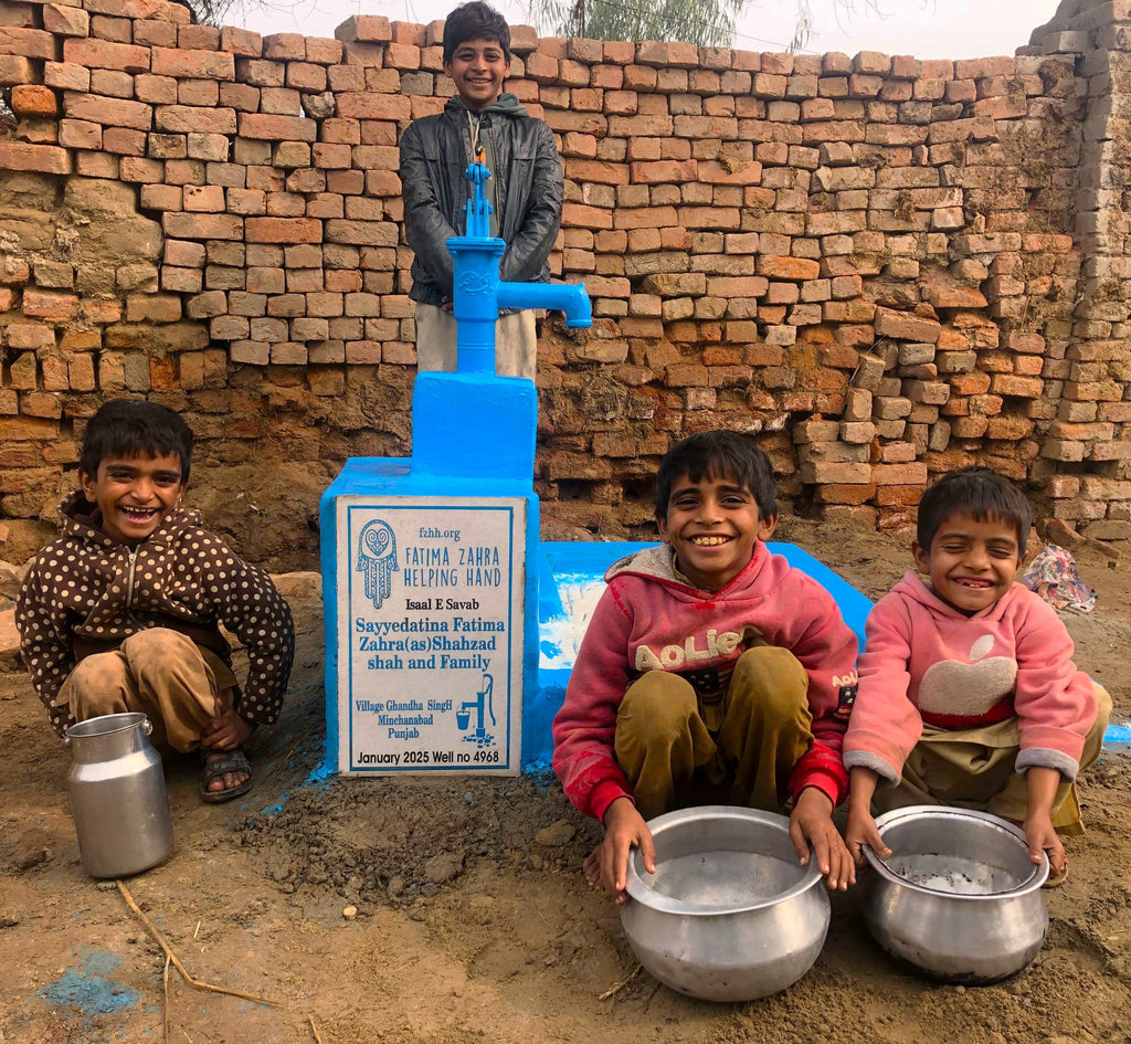 Punjab, Pakistan – Saydatina Fatima Zahara (as) Shahzad Shah and Family – CA Order no. 37448 - Well no. 4968