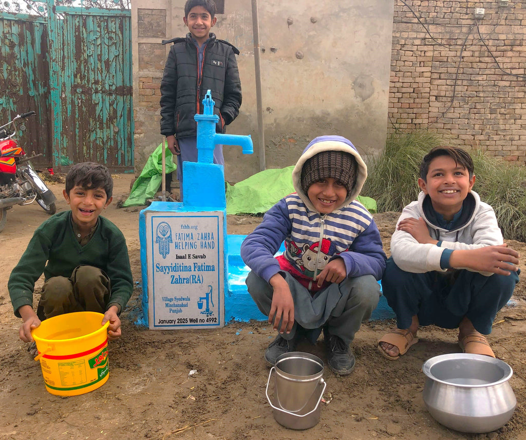 Punjab, Pakistan – Sayyidatina Fatima Zahra (RA) – CA Order no. 37507 - Well no. 4992