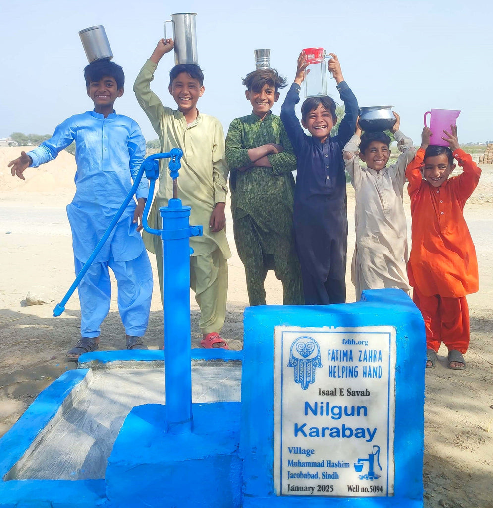 Sindh, Pakistan – Nilgun Karabay – US Order no. 54188 - Well no. 5094