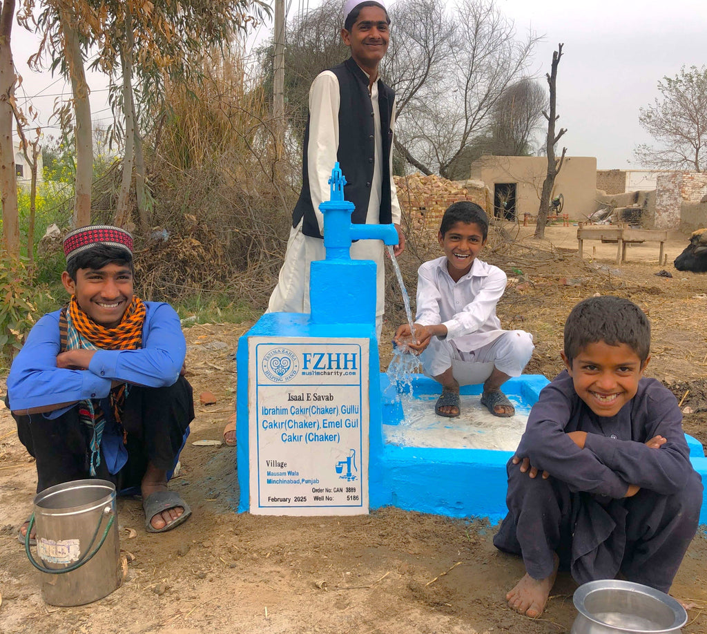 Punjab, Pakistan – Ibrhim Cakir (Chaker), Gullu Cakir (Chaker), Emel Gul Cakir (Chaker) – CA Order no. 38898 - Well no. 5186