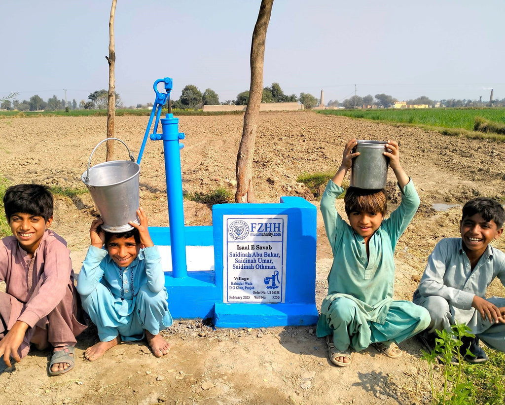 Punjab, Pakistan – Saidinah Abu Bakar, Saidinah Umar, Saidinah Othman – US Order no. 56558 - Well no. 5250