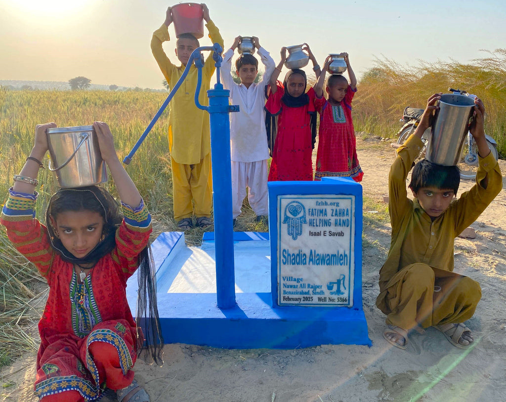 Sindh, Pakistan – Shadia Alawamleh – US Order no. 58010 - Well no. 5366