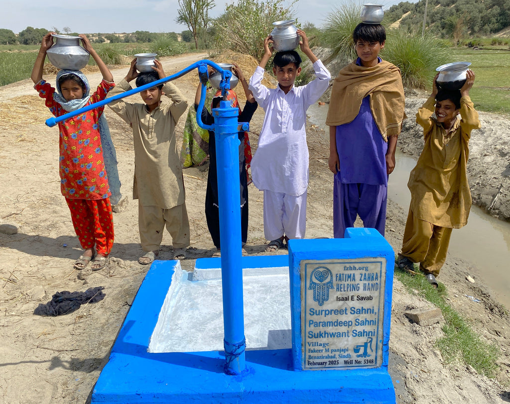 Sindh, Pakistan – Surpreet Sahni, Paramdeep Sahni Sukhwant Sahni – US Order no. 57682 - Well no. 5348