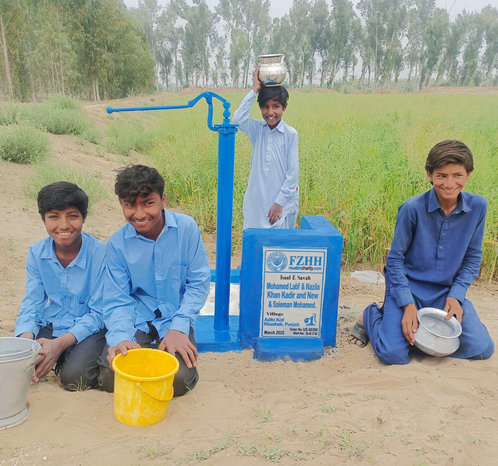 Punjab, Pakistan – Mohamed Latif & Nazila Khan Kadir and New & Saieman Mohamed – US Order no. 60390 - Well no. 5476