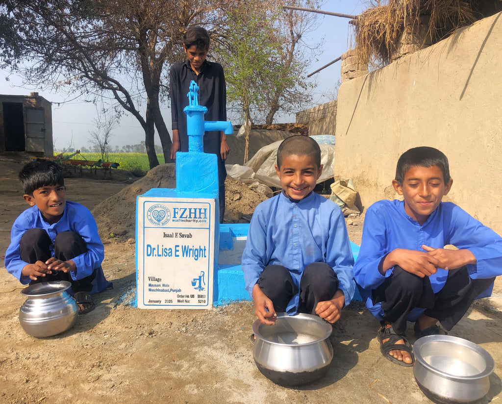 Punjab, Pakistan – Dr. Lisa E Wright – US Order no. 55853 - Well no. 5210