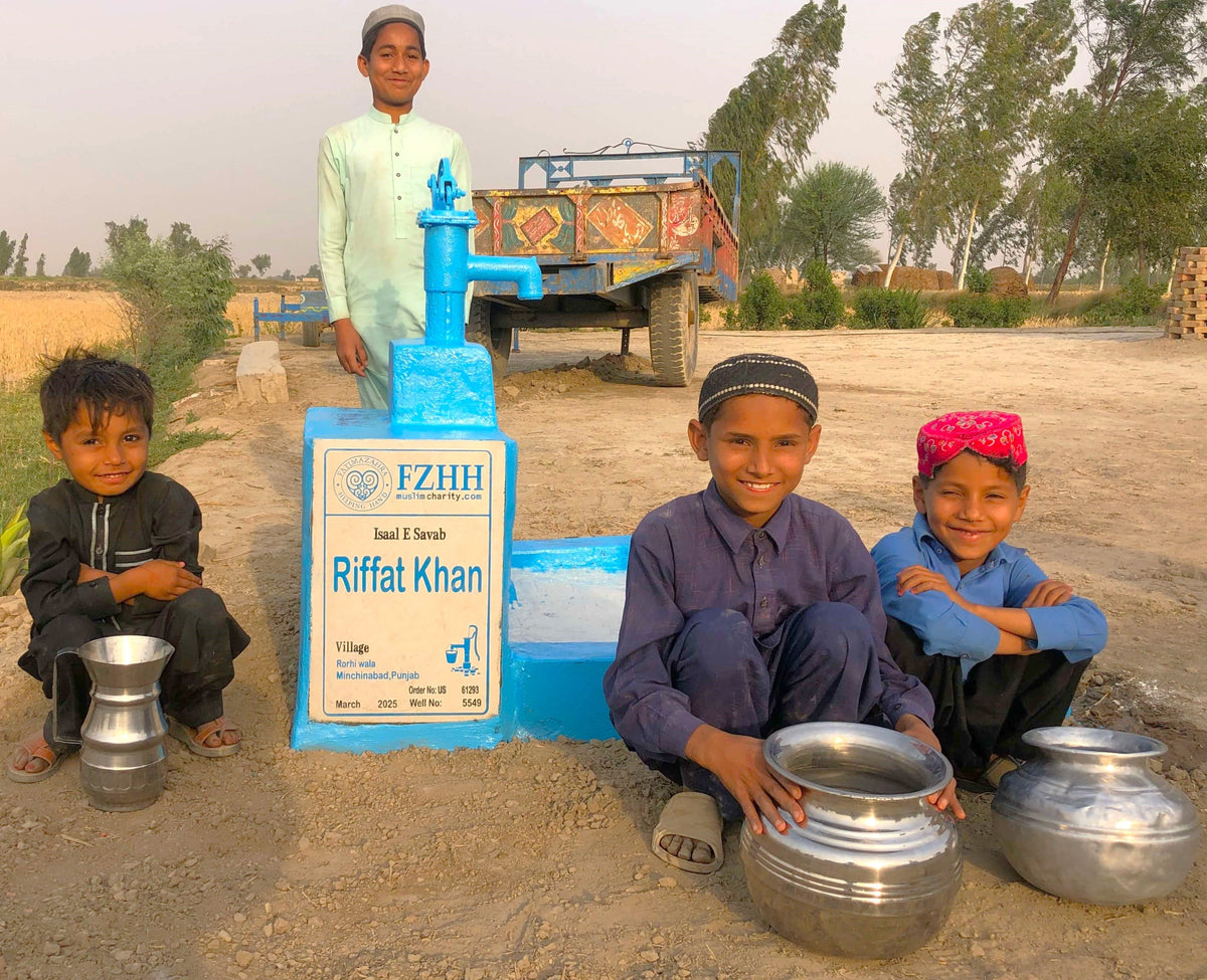 Punjab, Pakistan – Riffat Khan – US Order no. 61293 - Well no. 5549 ...