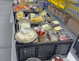 Oakland, California - Participating in Mobile Food Rescue Program by Rescuing & Distributing 750+ lbs of Deli Meals, Fresh Fruits, Vegetables & Bakery Items Including Desserts to Local Community's Food Pantry Serving Homeless & Less Privileged People