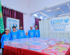 Hyderabad, India - Participating in Orphan Support & Mawlid Support Programs by Celebrating Grand Mawlid an Nabi with Beloved Orphans, Less Privileged Children & Families - Blessed Gifts Distribution