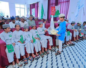 Hyderabad, India - Participating in Orphan Support & Mawlid Support Programs by Celebrating Grand Mawlid an Nabi with Beloved Orphans, Less Privileged Children & Families - Blessed Snacks with Full Course Lunch & Blessed Desserts