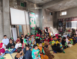 Lahore, Pakistan - Participating in Orphan Support & Mawlid Support Programs by Celebrating Mawlid an Nabi ﷺ, Serving Blessed Meals & Distributing Blessed Gifts to 150+ Beloved Orphan Children