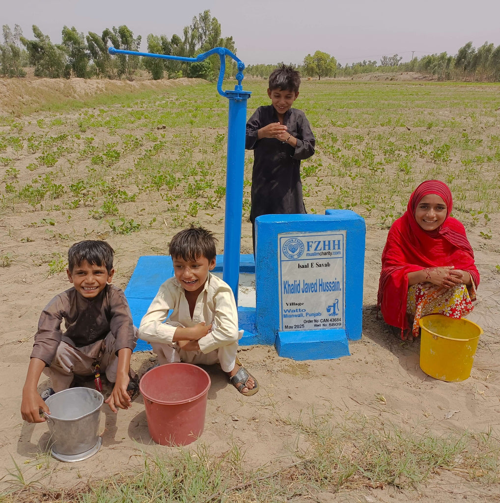 Khalid Javed Hussain - Order no. CAN 43684 - Well no. 5809