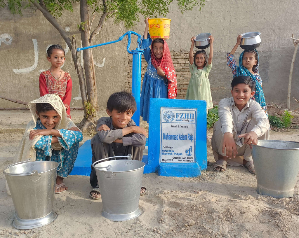 Muhammad Aslam Raja - Order no. CAN 43682 - Well no. 5807