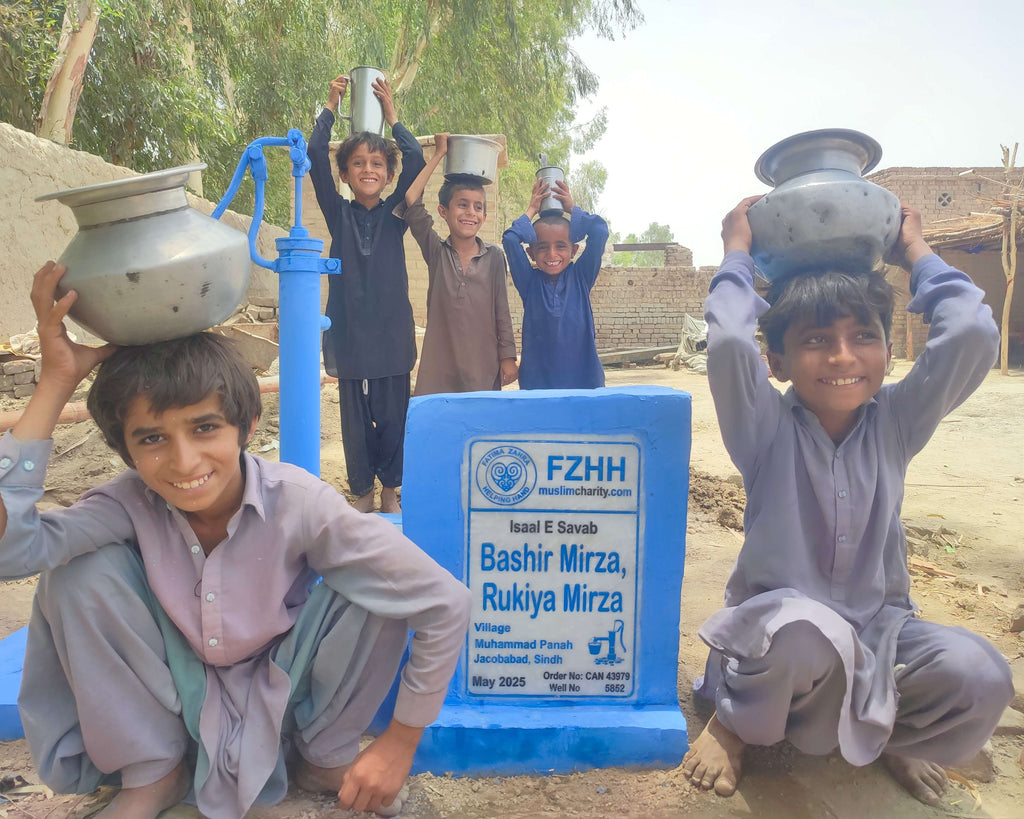 Bashir Mirza, Rukiya Mirza - Order no. CAN 43979 - Well no. 5852