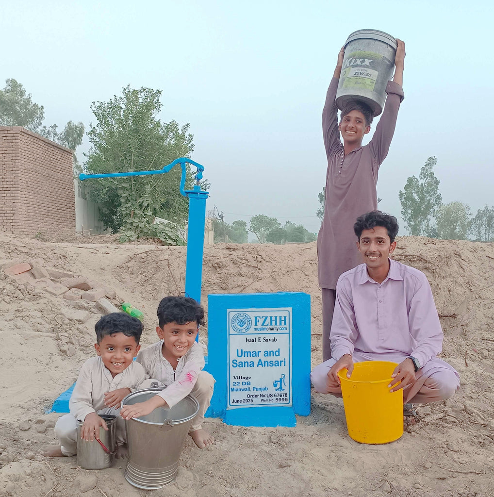 Umar and Sana Ansari - Order no. US 67678 - Well no. 5995