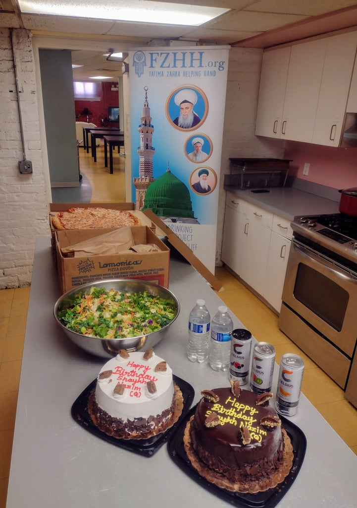 Honoring Birthday of Sultanul Awliya Mawlana Shaykh Nazim (Q) by Serving Blessed Birthday Meals & Distributing Surplus Foods at Four of Community's Homeless Shelters – CHI