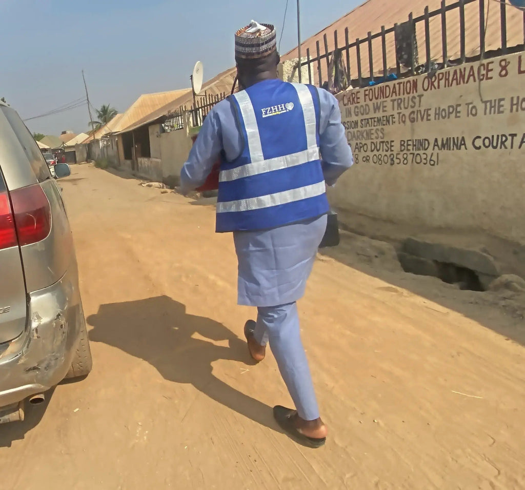 Abuja, Nigeria - Participating in Mobile Food Rescue Program & Orphan Support Program by Distributing Essential Groceries, Stationery Items & Chocolates to Local Community's Orphanage Serving Beloved Orphans & Less Privileged Children