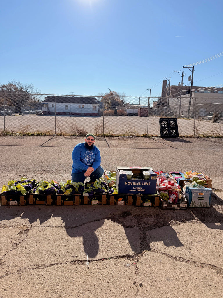 Chicago, Illinois - Participating in Our Mobile Food Rescue Program by Rescuing & Distributing 600+ lbs. of Fresh Fruits, Vegetables & Desserts to Local Community's Homeless Shelters Serving Less Privileged People